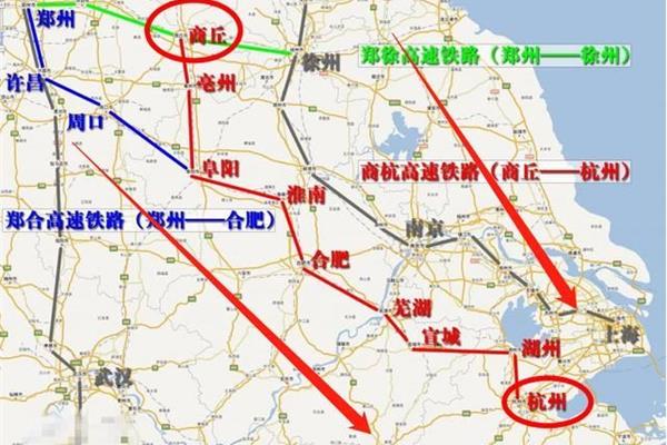 亳州到商丘高鐵