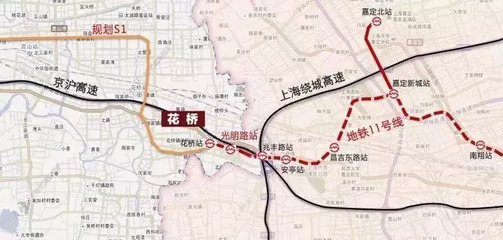 花橋到迪士尼地鐵路線