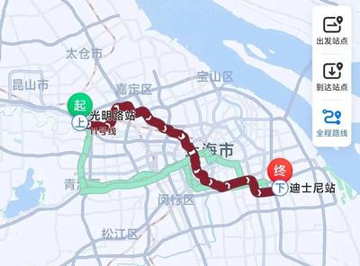 花橋到迪士尼地鐵路線