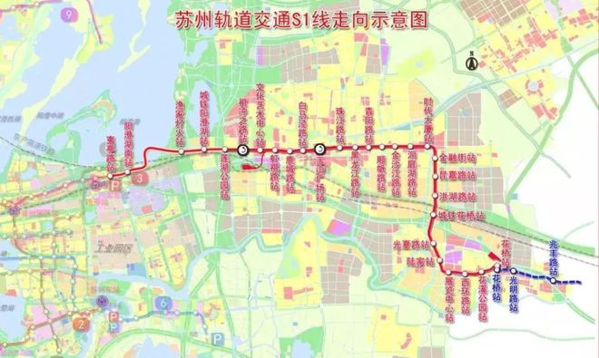 花橋到迪士尼地鐵路線