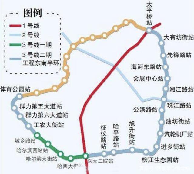 哈爾濱西站有地鐵嗎
