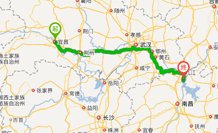 荊州到武漢有多遠(yuǎn) 長江武漢到荊州水路多遠(yuǎn)