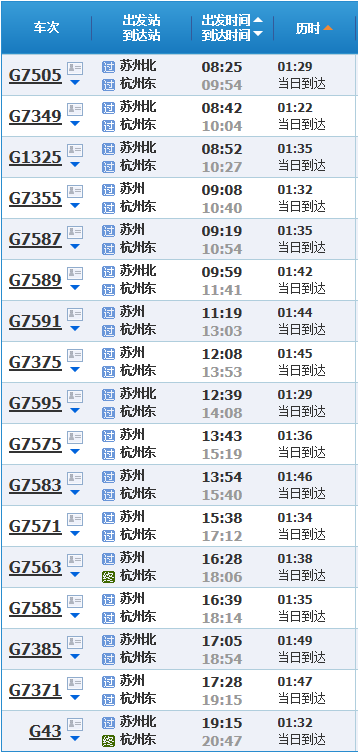 玉山到杭州高鐵