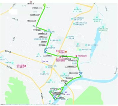 長沙27路公交車路線